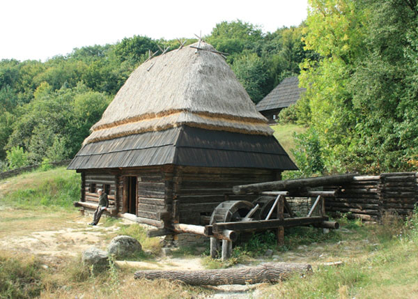 Ukrainian water mill