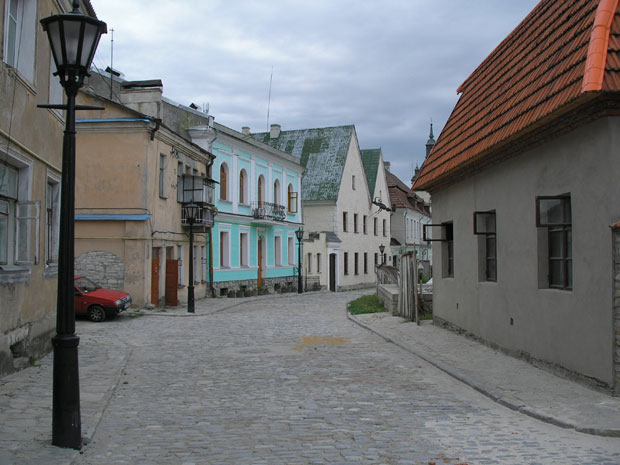 old town streets of Kamyanets Podilsky