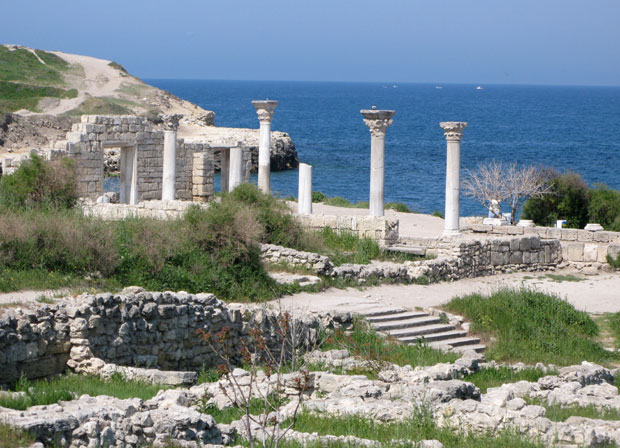 Ancient Greek ruins of Khersones, Sevastopol