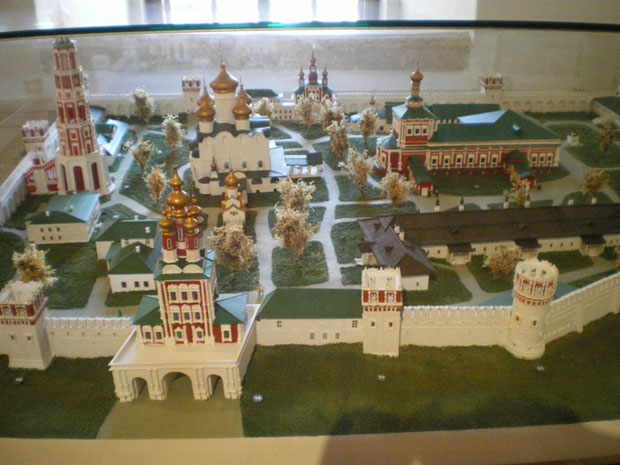 model of Novodevichy Convent
