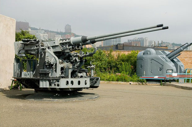 Vladivostok Fortress guns