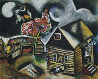 Marc Chagall - Rain