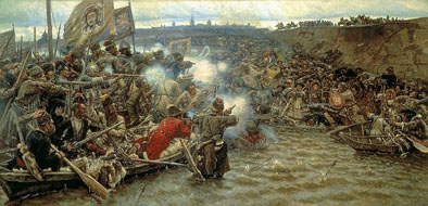 Vasily Surikov - Conquest of Siberia by Yermak