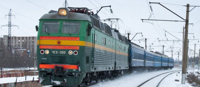 Trains in Russia and Ukraine