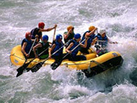 whitewater rafting